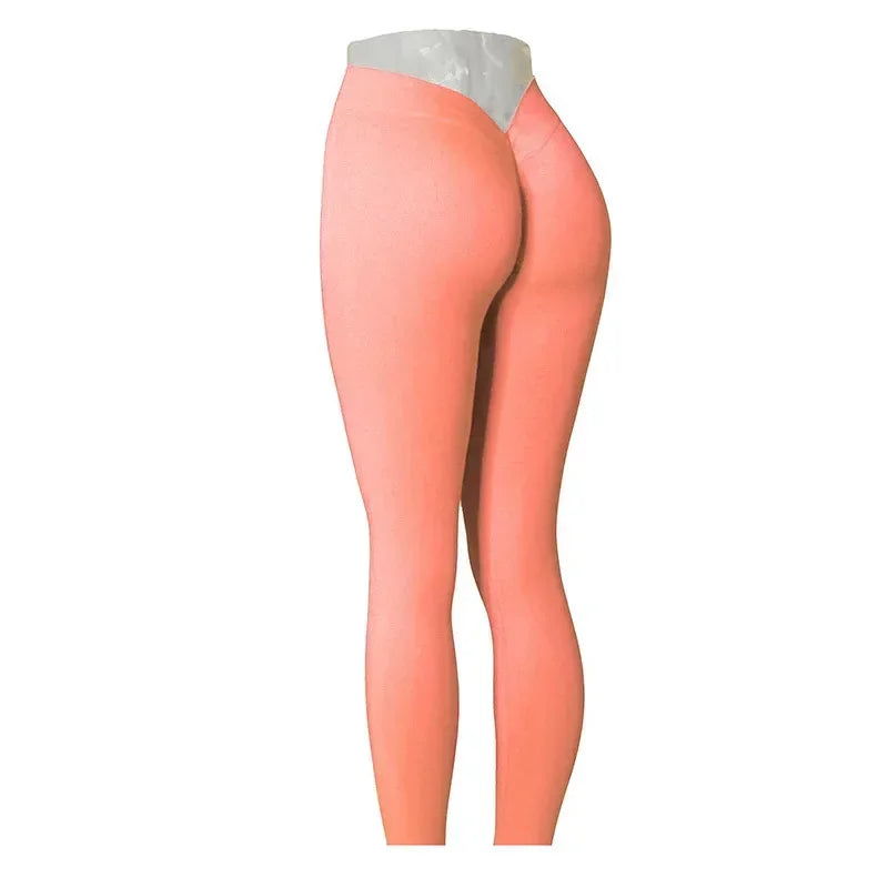 Leggings deportivos de cintura alta con realce de glúteos