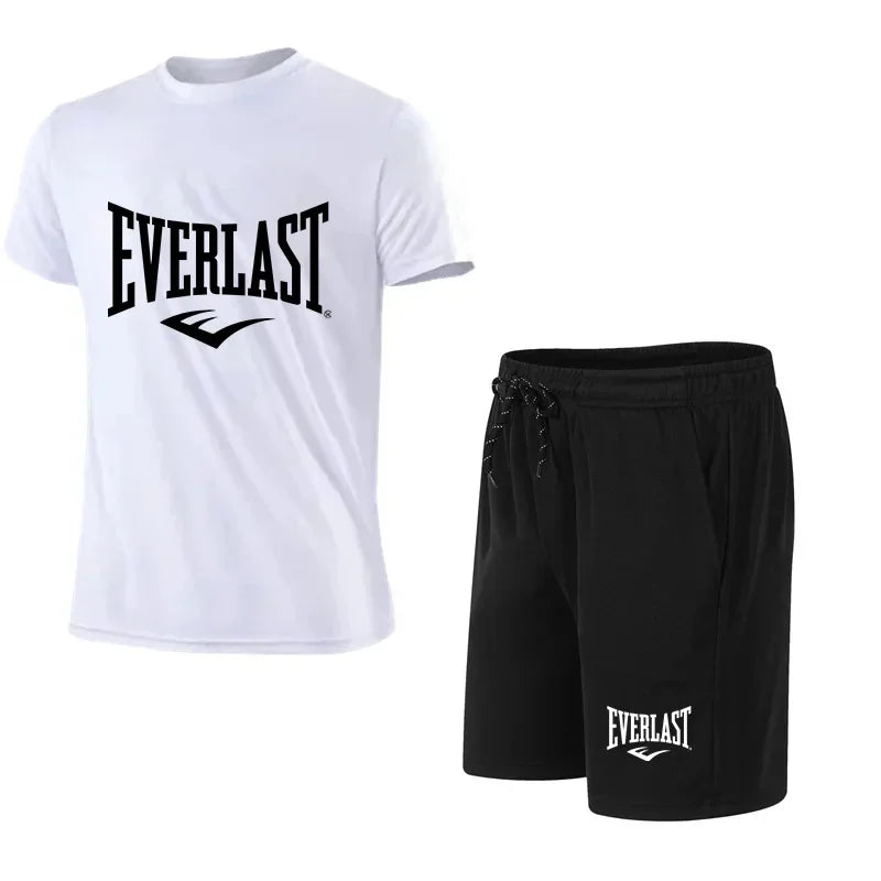 Conjunto de camisetas y shorts para hombre
