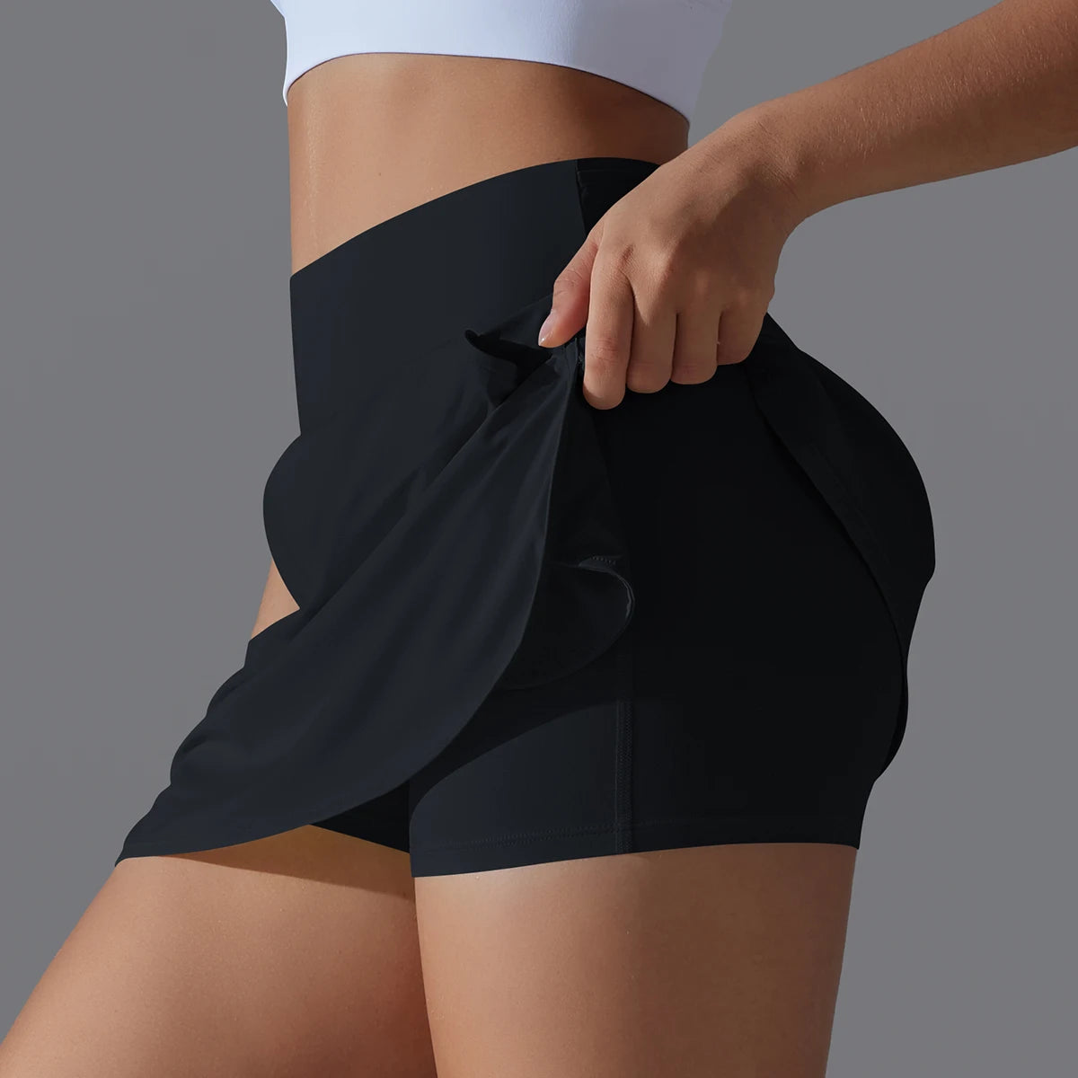 Running Shorts con bolsillo
