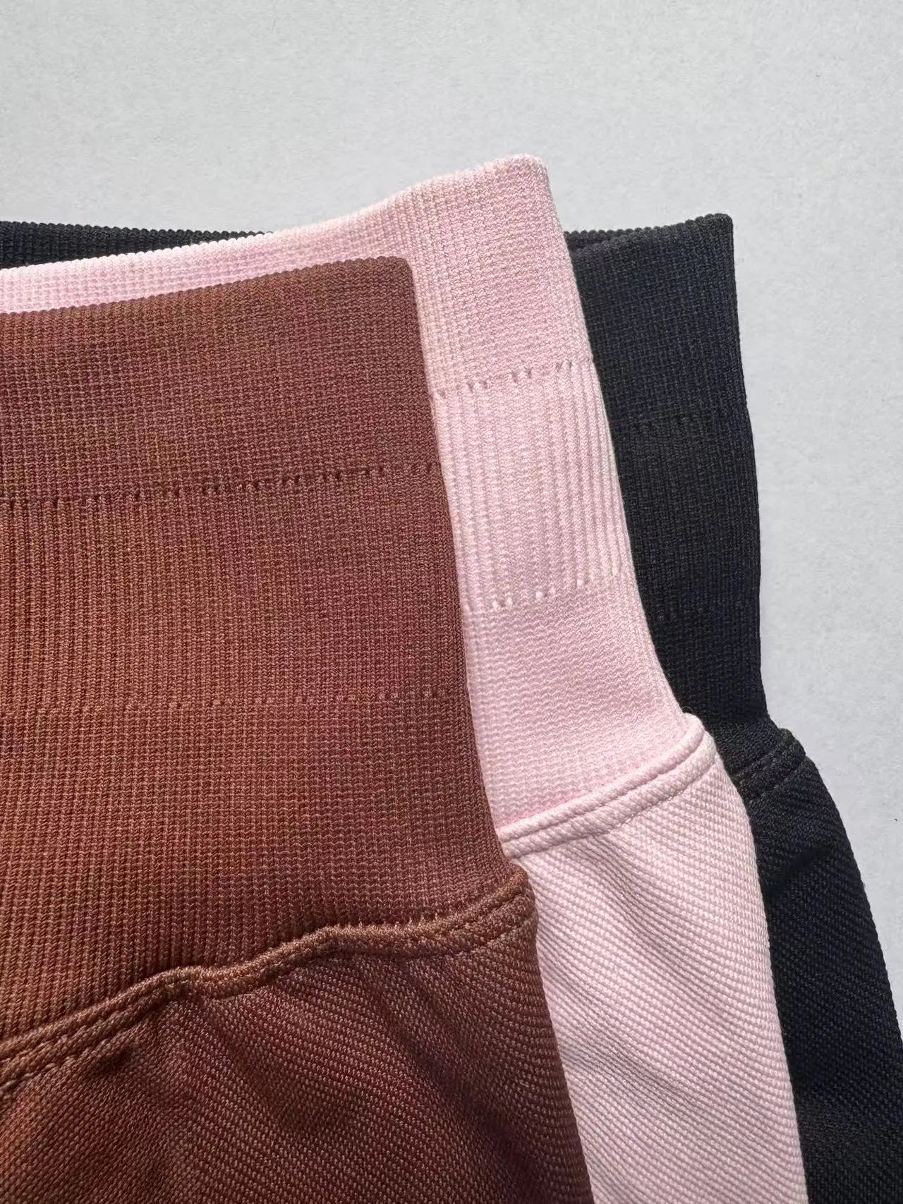 Promoción de 3 shorts sin costuras, de cintura alta