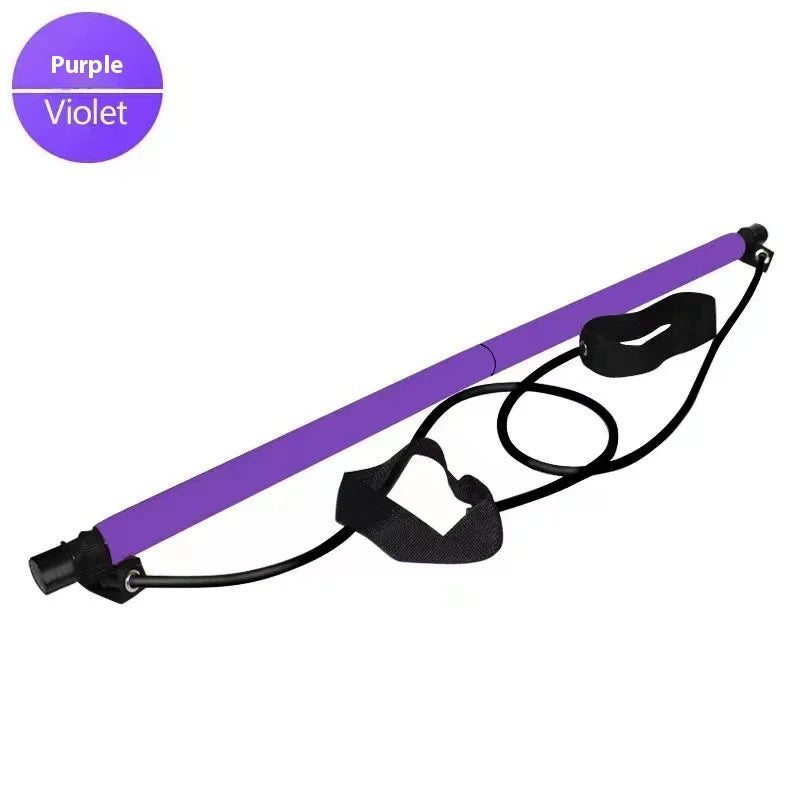 1 Barra multifuncional para fitness, yoga y pilates, ejercicios de elasticidad para el hogar