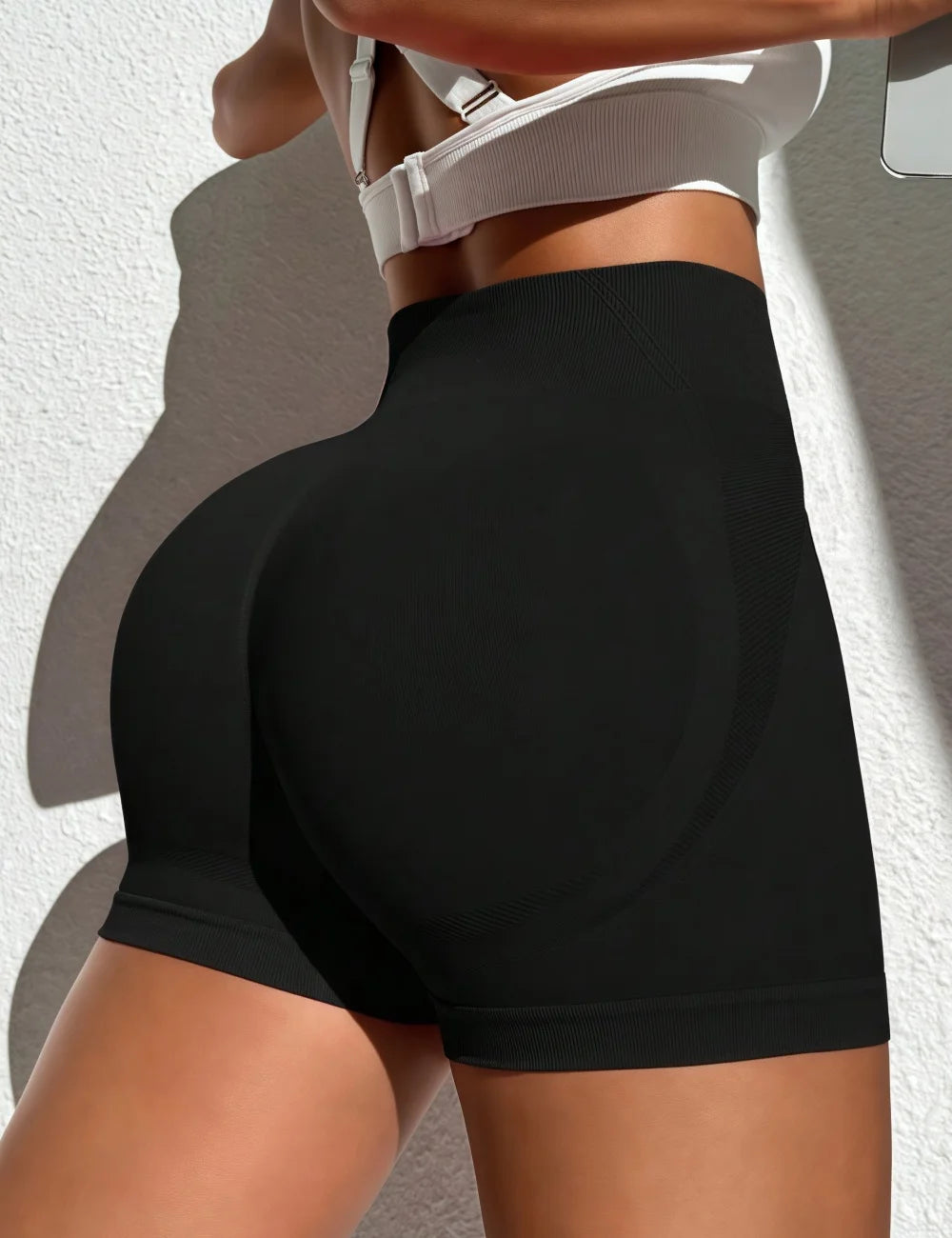 Shorts ajustados para mujer, para gimnasio al aire libre