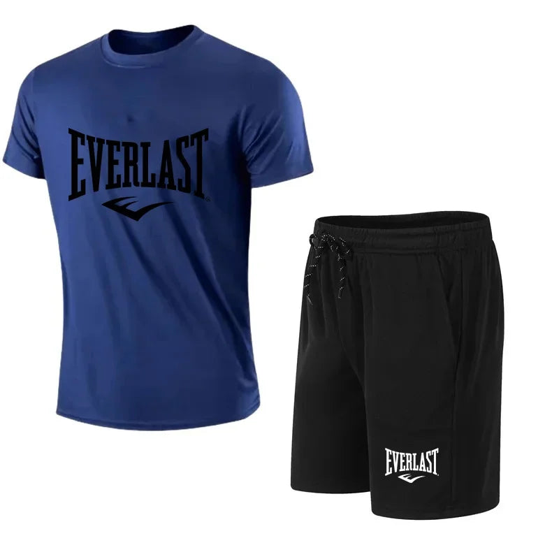Conjunto de camisetas y shorts para hombre