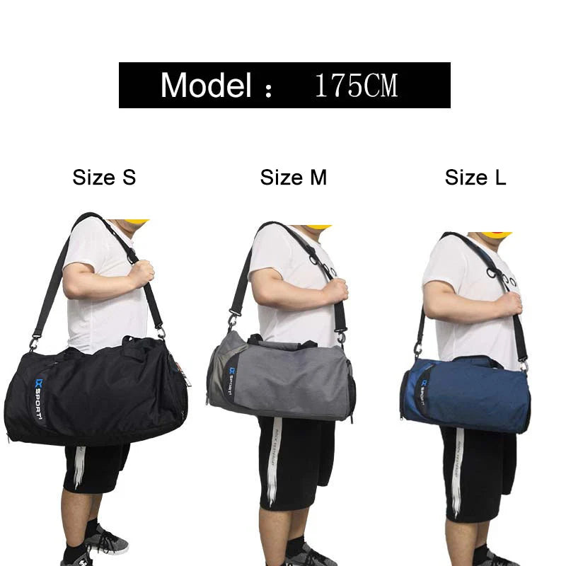 Gym bag in three sizes
