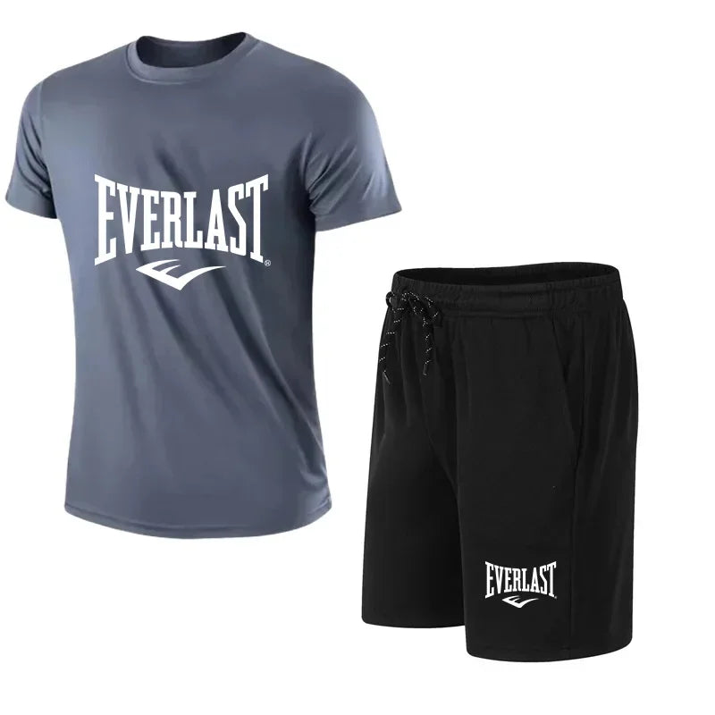 Conjunto de camisetas y shorts para hombre
