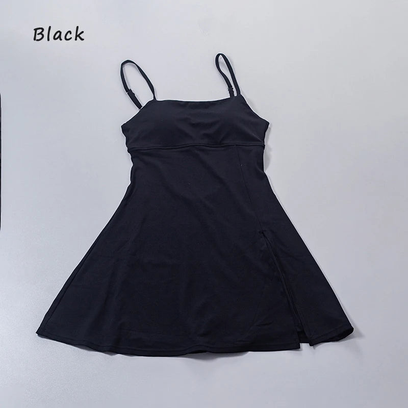 Vestido deportivo, falda de yoga transpirable para exteriores