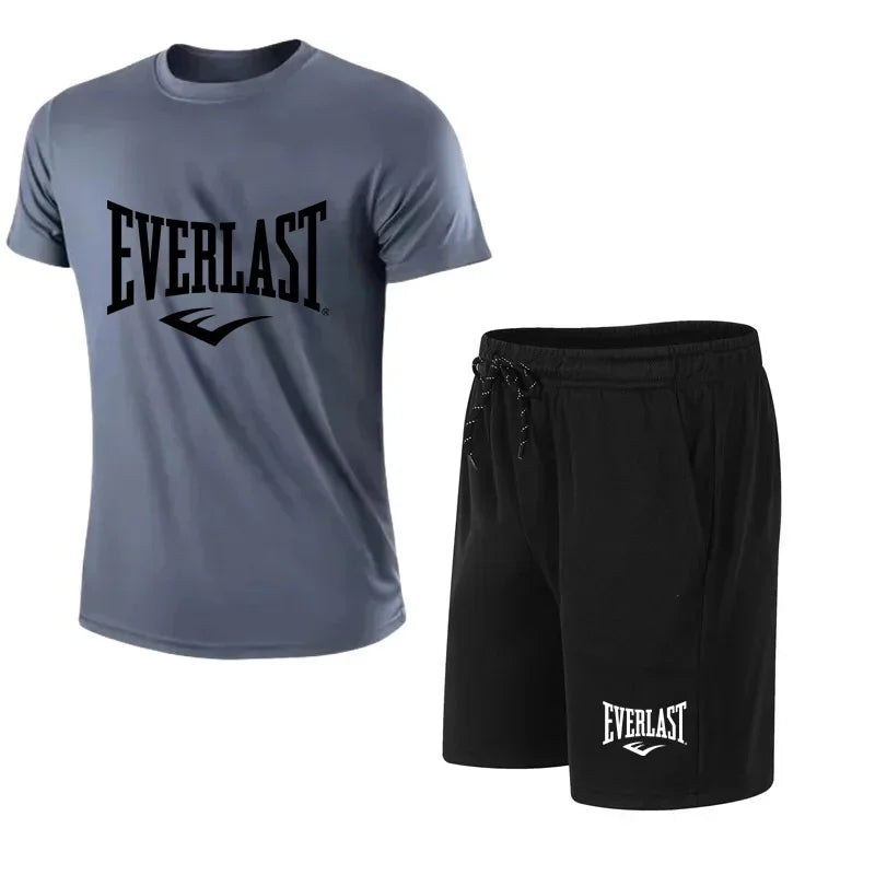 Conjunto de camisetas y shorts para hombre