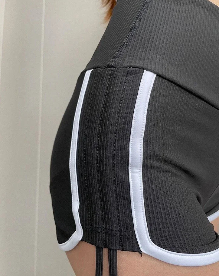 Shorts deportivos estilo Harajuku