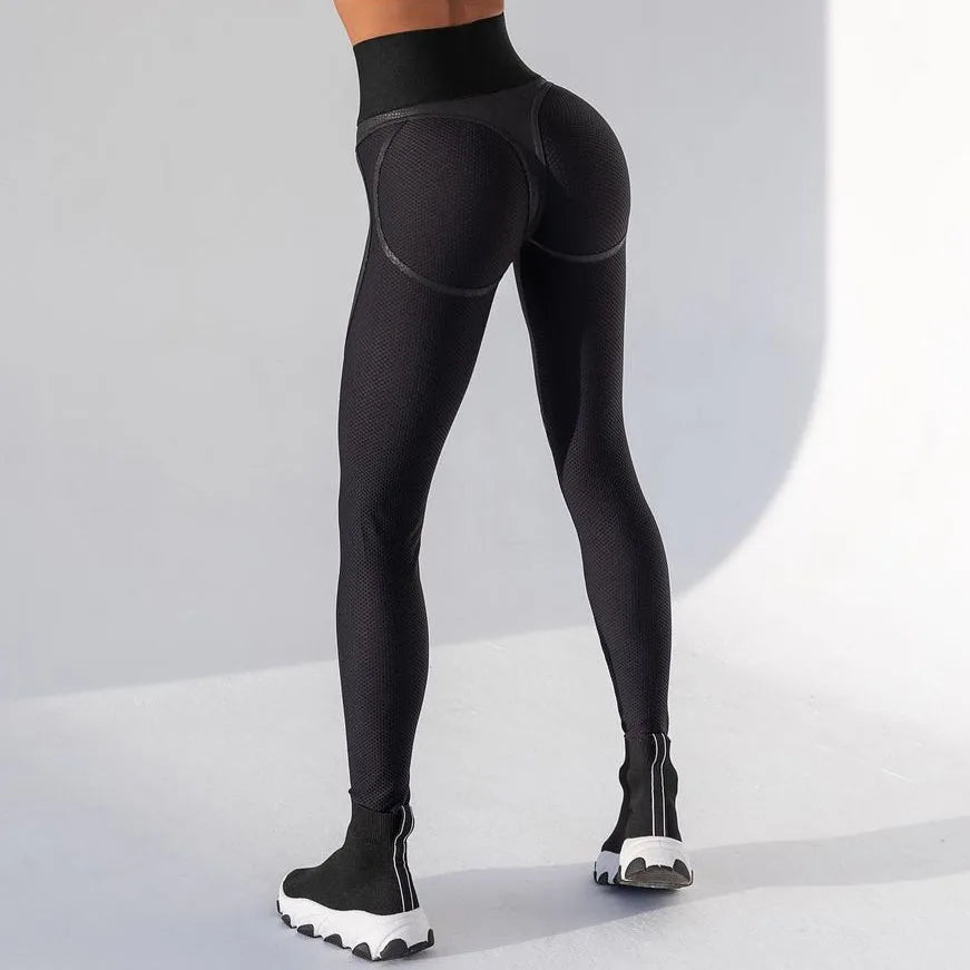 Mallas finas para gimnasio, yoga, deporte, correr y fitness