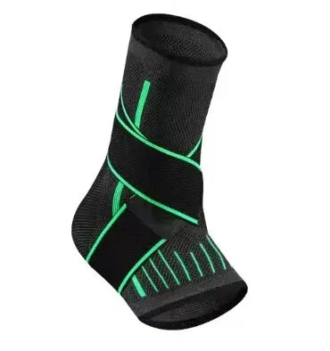 Tobillera de compresión ajustable para hombre y mujer, protección deportiva