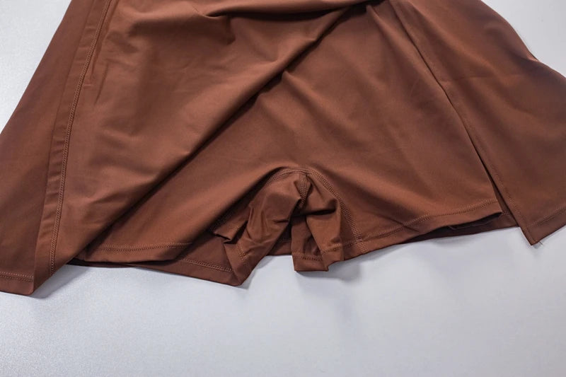 Vestido deportivo, falda de yoga transpirable para exteriores