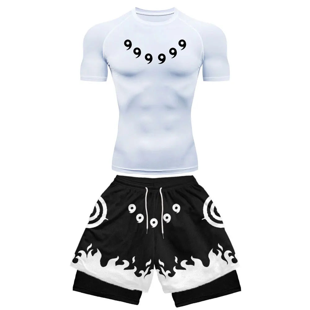 Conjunto de compresión de Anime, 2 piezas