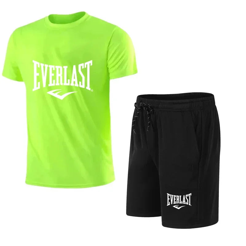 Conjunto de camisetas y shorts para hombre