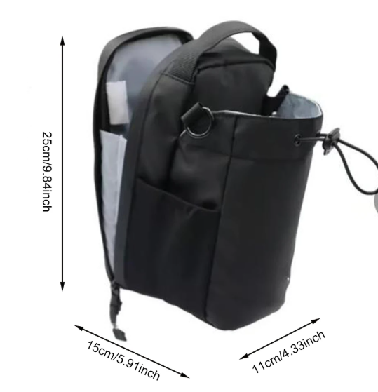 Bolsa magnética para botellas de agua, ideal para gimnasios, con potente imán