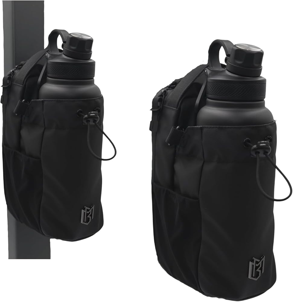 Bolsa magnética para botellas de agua, ideal para gimnasios, con potente imán