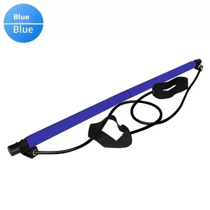 1 Barra multifuncional para fitness, yoga y pilates, ejercicios de elasticidad para el hogar