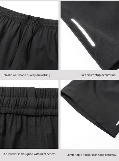 Shorts para correr, gimnasio, deportivos, transpirables