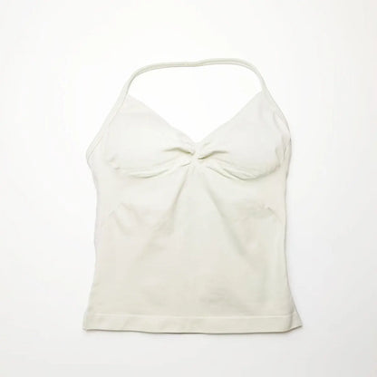 Top deportivo de tirantes largos NCLAGEN para gimnasio, correr, entrenamiento