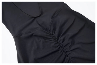 Nuevo conjunto de entrenamiento sin mangas con espalda descubierta