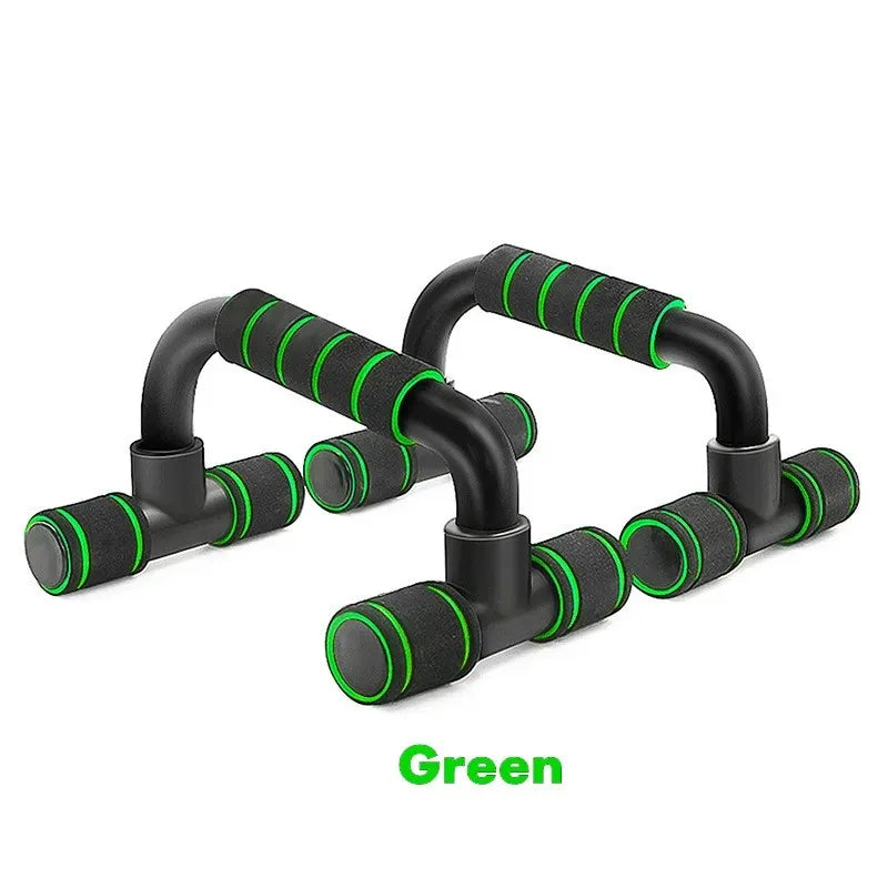1 par de barras de flexiones en forma de U con agarre de esponja para entrenamiento muscular, gimnasio en casa