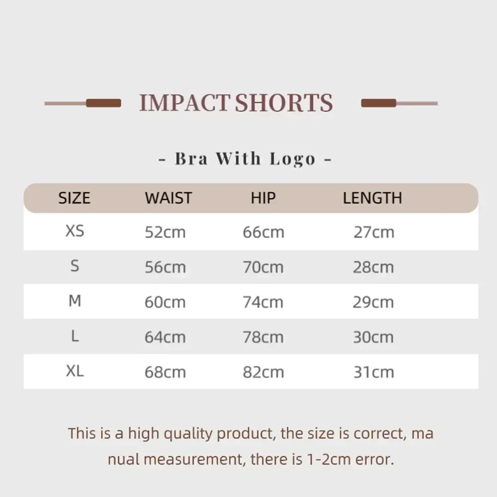 Shorts de yoga de cintura alta de verano modernos