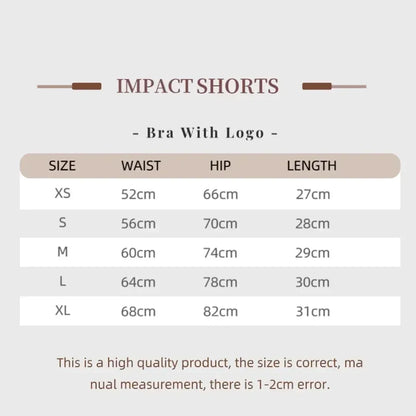 Shorts de yoga de cintura alta de verano modernos