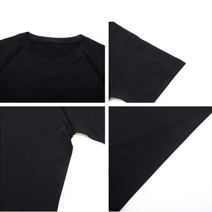 Camiseta manga corta de compresión para hombre