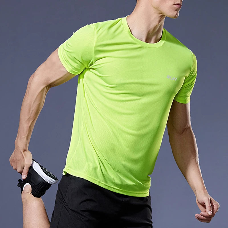 Camiseta deportiva de verano, manga corta