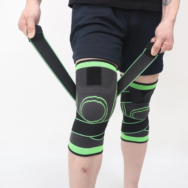Rodillera deportiva ajustable para fútbol, baloncesto, correr y deportes