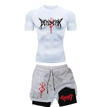 Conjunto de compresión Anime Berserk para gimnasio