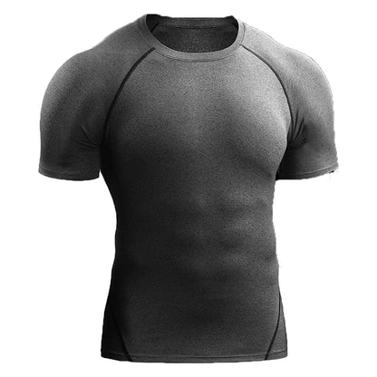 Camiseta de compresión, elástica de secado rápido 2025