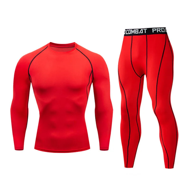 Conjunto de 2 o 3 piezas para boxeo, rashguard, MMA, camiseta de manga larga y manga corta