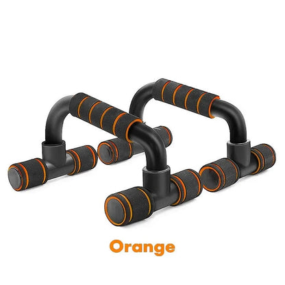 1 par de barras de flexiones en forma de U con agarre de esponja para entrenamiento muscular, gimnasio en casa