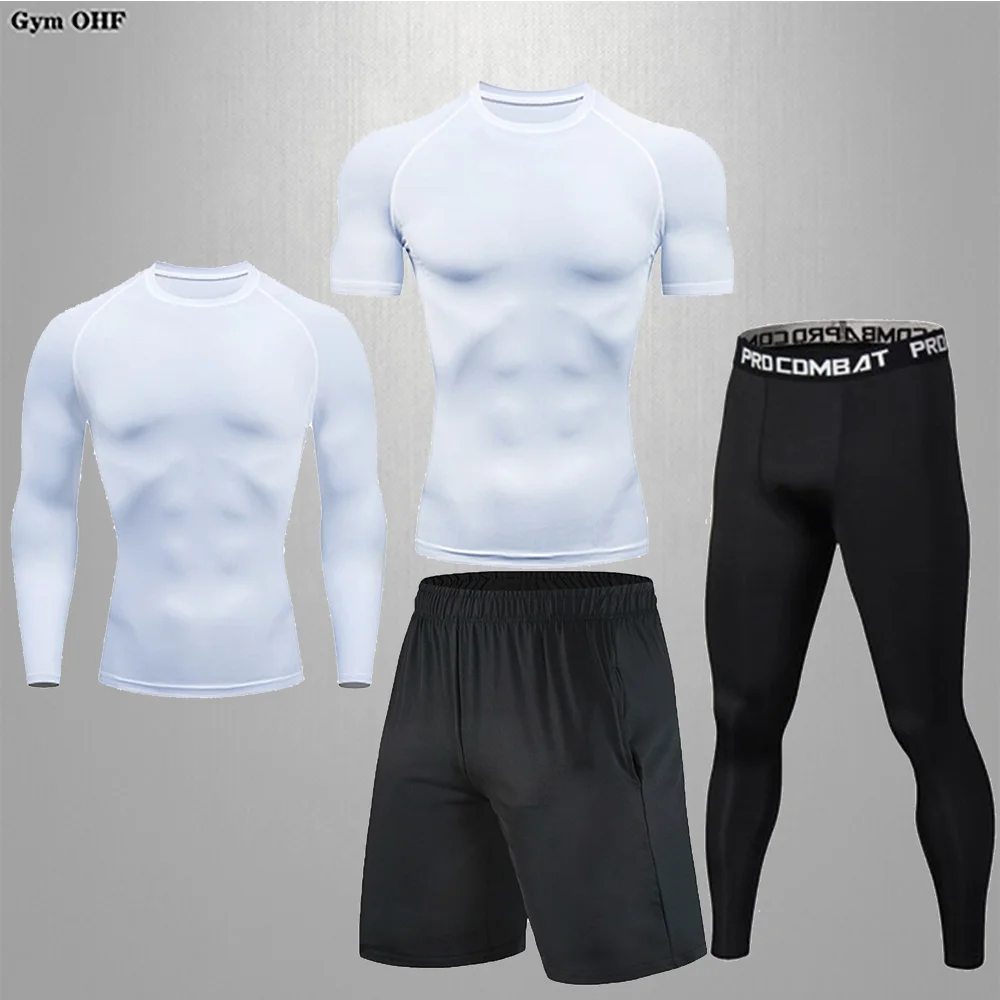 Traje deportivo, conjunto de ropa deportiva de compresión para gimnasio y fitness