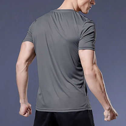 Camiseta deportiva de verano, manga corta