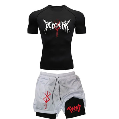 Conjunto de compresión Anime Berserk para gimnasio