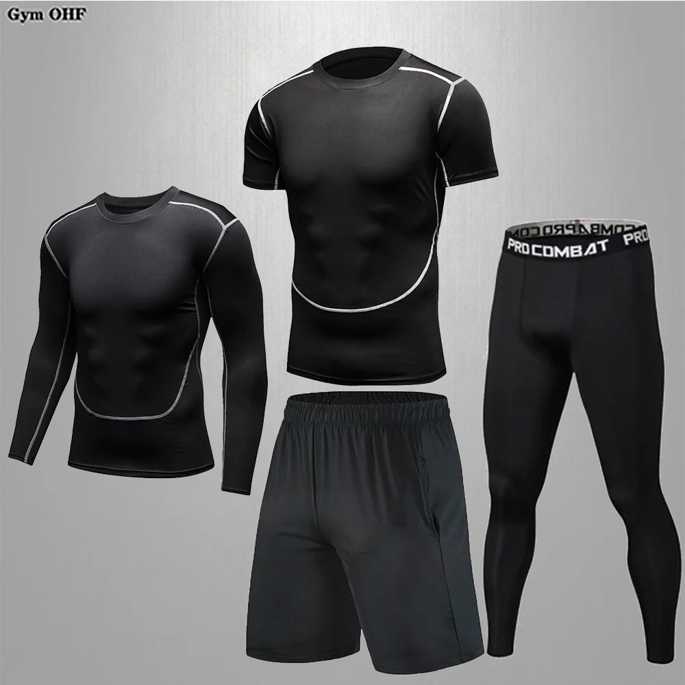 Traje deportivo, conjunto de ropa deportiva de compresión para gimnasio y fitness