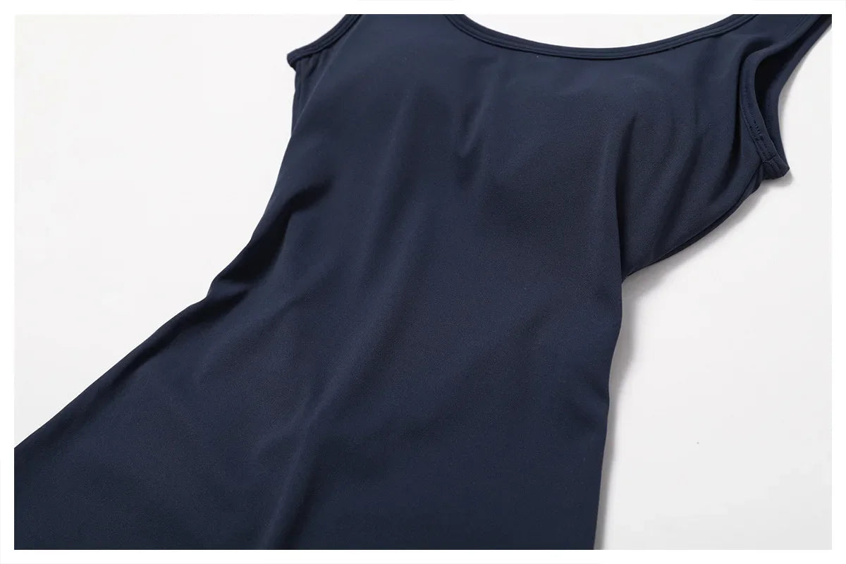 Conjunto fitness con pantalones acampanados elásticos de cintura alta sin costuras
