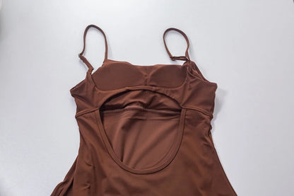 Vestido deportivo, falda de yoga transpirable para exteriores