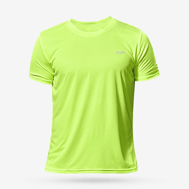 Camiseta deportiva de verano, manga corta