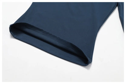 Camiseta deportiva de manga larga NCLAGEN para gimnasio y pilates de alta elasticidad para fitness
