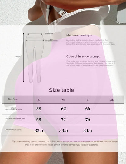 Shorts ajustados para mujer, para gimnasio al aire libre