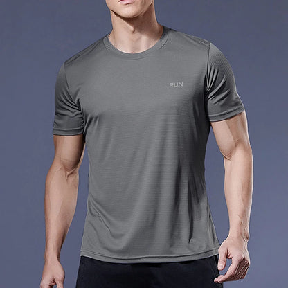 Camiseta deportiva de verano, manga corta