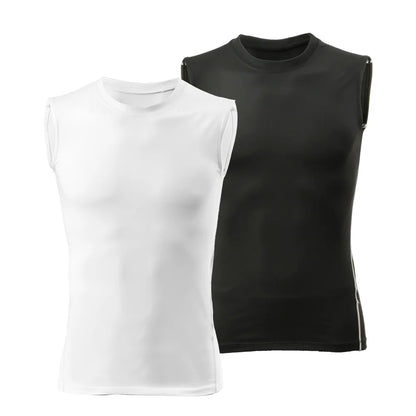 Camiseta de compresión sin mangas