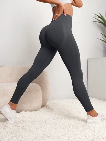 Leggings deportivos sin costuras de cintura alta