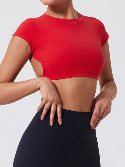 Top de gimnasio sin espalda Hearuisavy de secado rápido