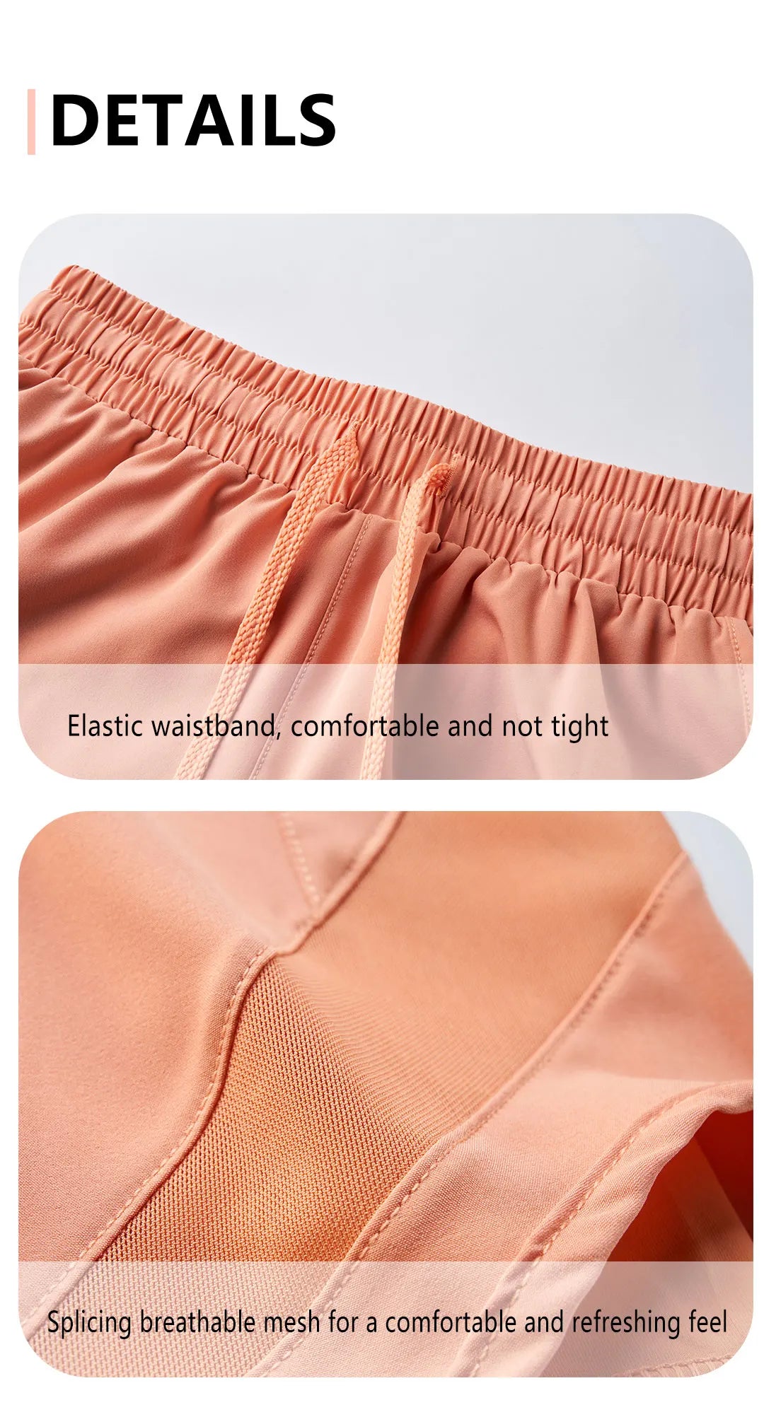 Shorts fitness, holgados