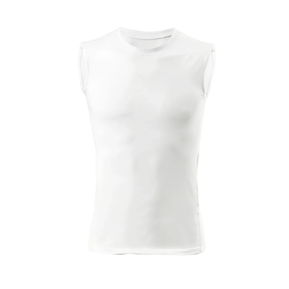 Camiseta de compresión sin mangas