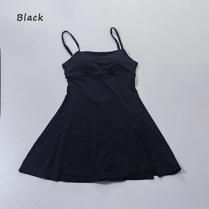 Vestido deportivo, falda de yoga transpirable para exteriores