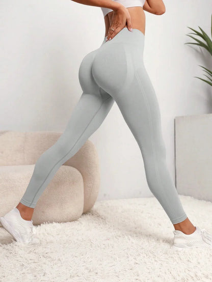 Leggings deportivos sin costuras de cintura alta